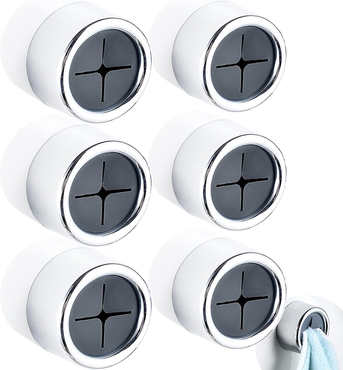 Magic Towel Holder โ Self-Adhesive Push & Grip Hook