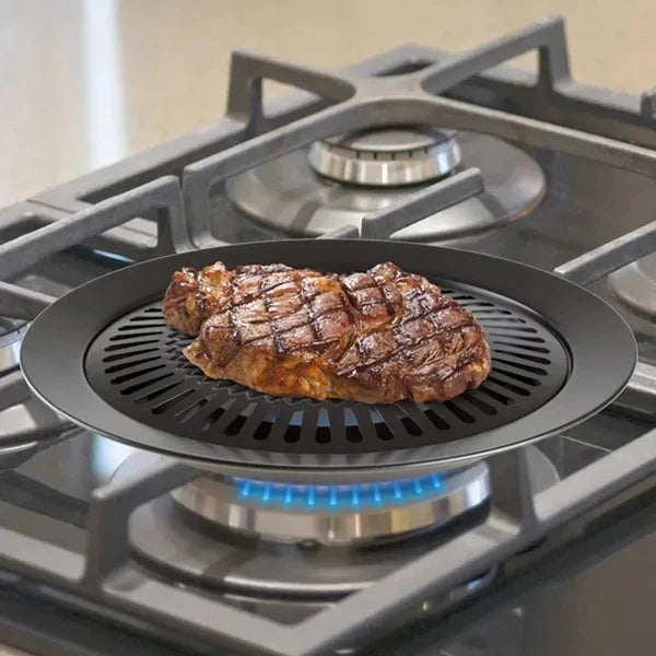 IMPORTED Non-Stick Smokeless Indoor BBQ Grill 32 CM