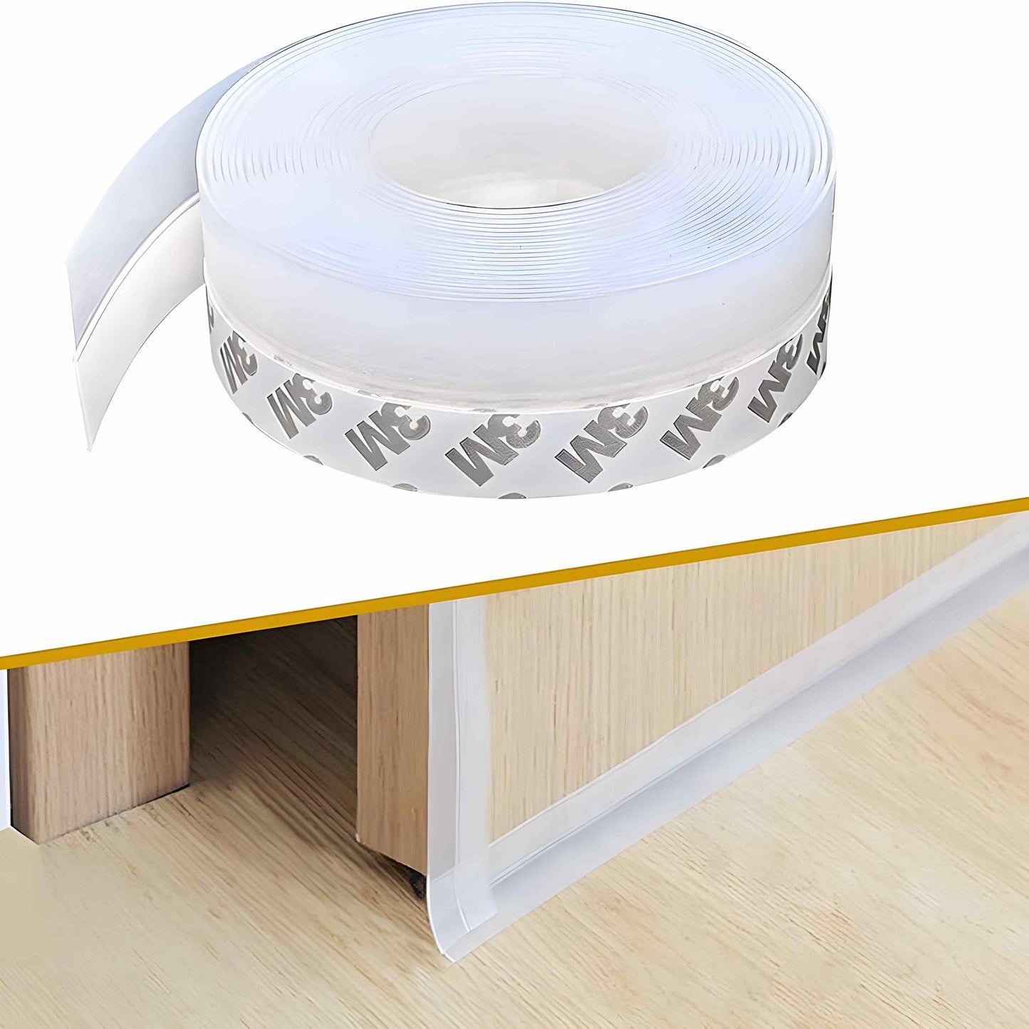 Door Sealing Strips for Seal Sound Proof, Insect, Dust for Bathroom Door Window