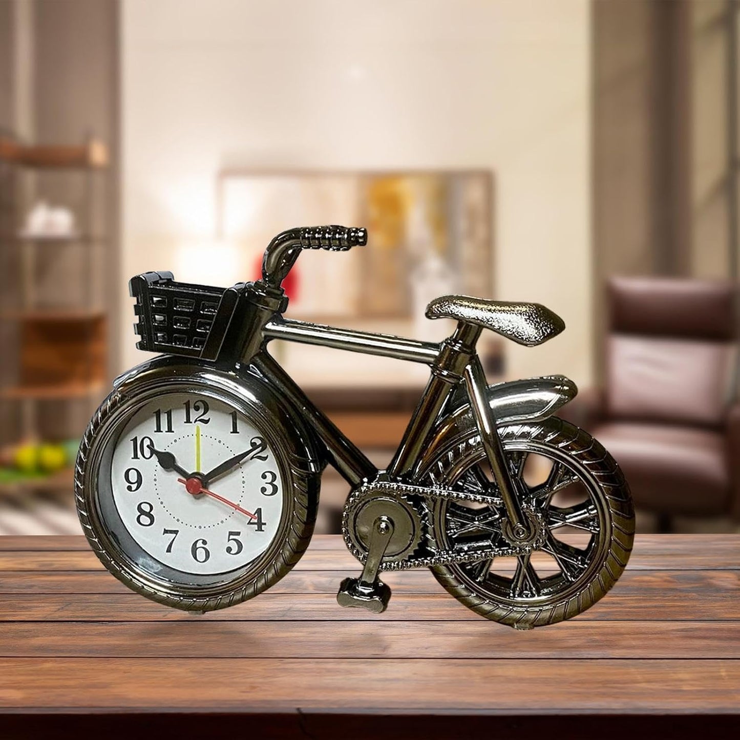 Royal Vintage Bicycle Alarm Clock