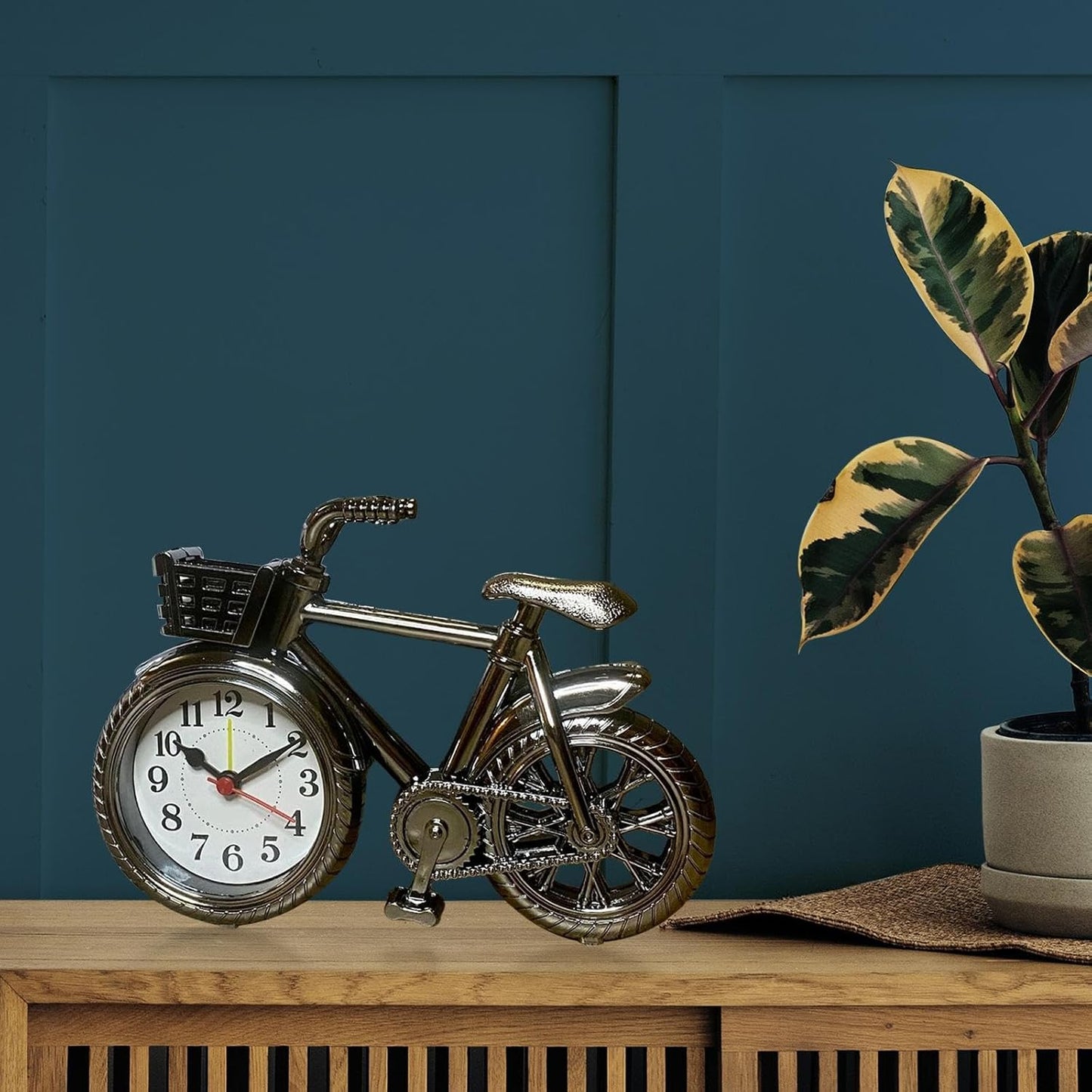 Royal Vintage Bicycle Alarm Clock