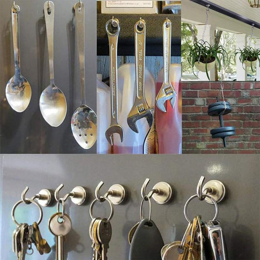 🧲 Ultra-Strong Magnetic Multi-Purpose Hooks 🧲