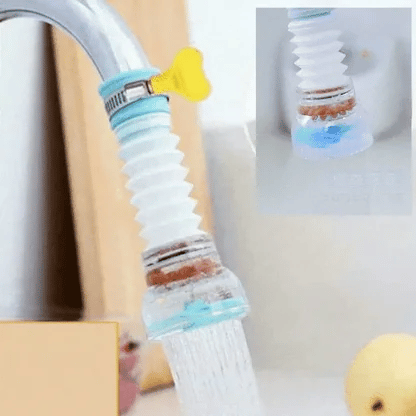 5-Layer  Activated Carbon  Faucet Water Filter - Removes Chlorine, Rust, and Sediments for Clean, Safe, and Healthy  Water