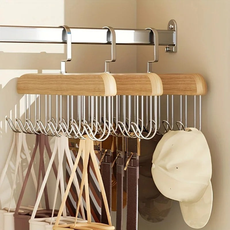 8 Hook Wooden Sling Hanger